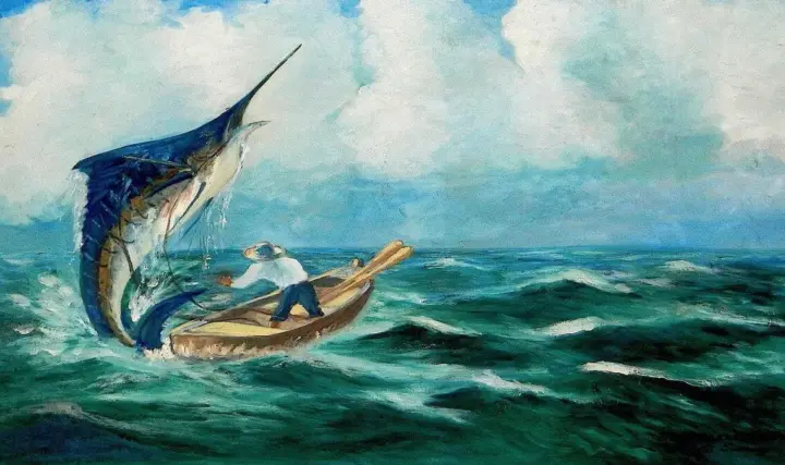 Краткое содержание: Старик и море